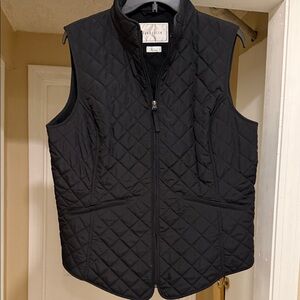Van Heusen Black Quilted Vest